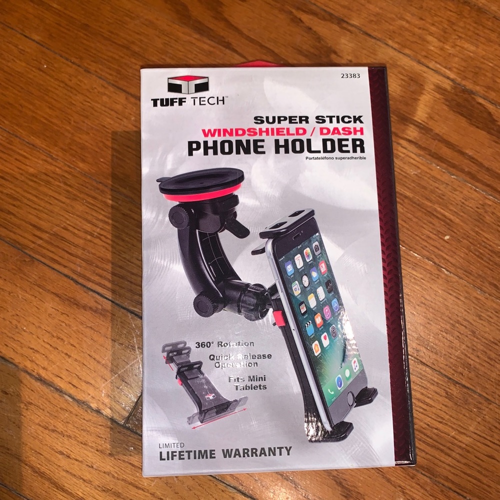 Tuff Tech Windshield/Dash Phone Holder